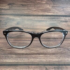 Ray-Ban RB 2132 New Wayfarer Eyeglasses Charcoal Grey Clear 55-18-145 Italy